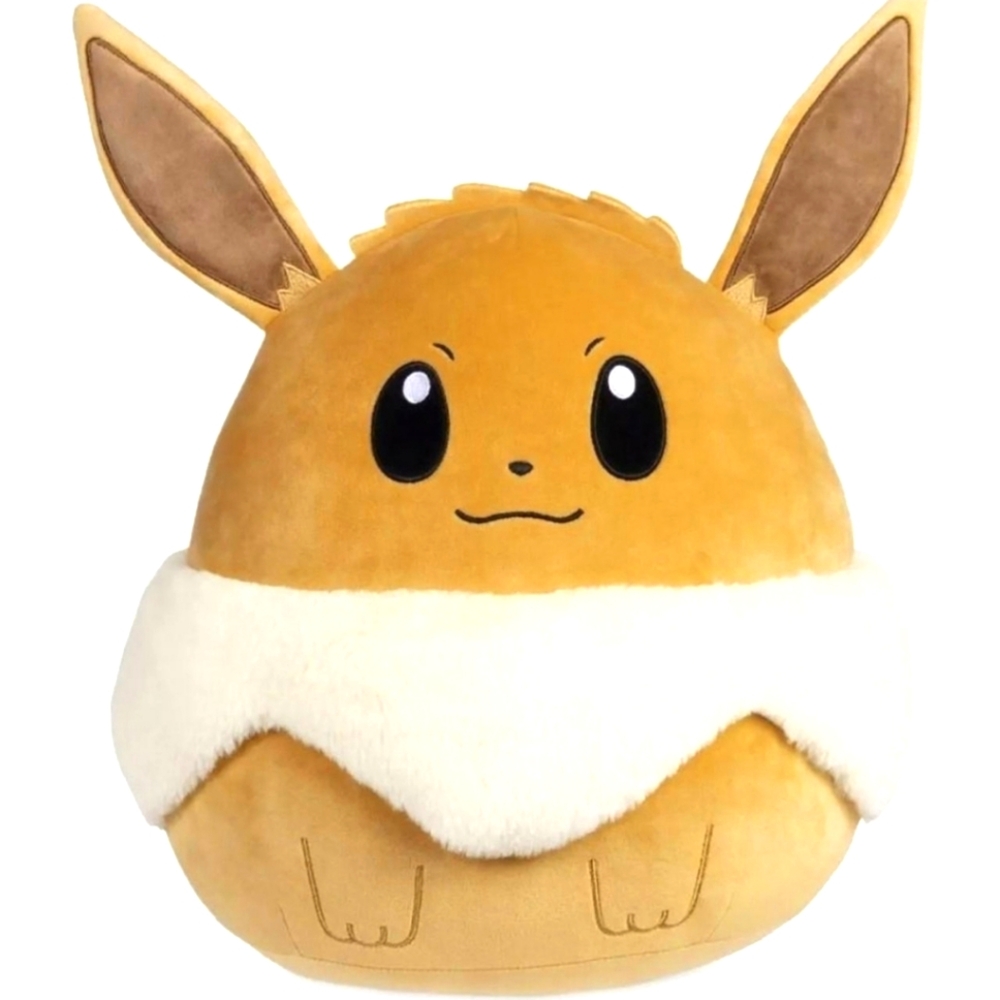 Squishmallow 12” Eevee Pokemon Center Plush + Patch NWT Pokémon
